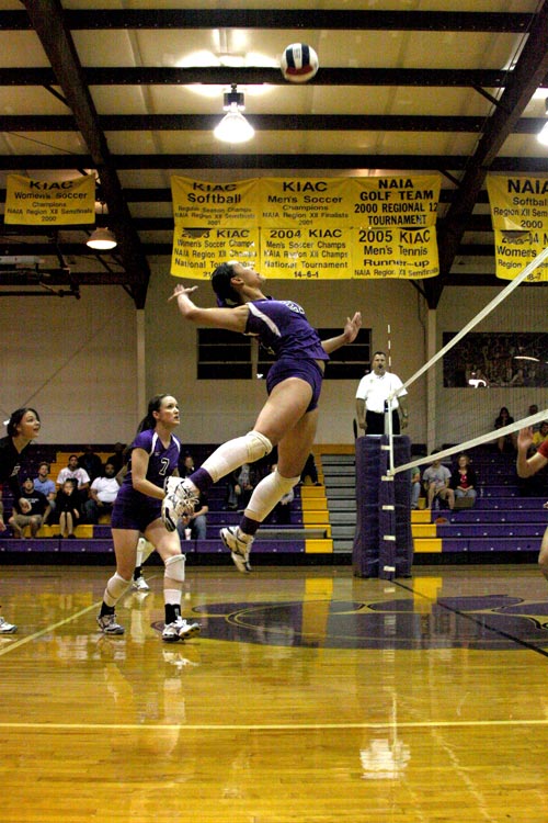 Lisa Sellers and the Lady 'Cats nearly got Bethel's first ever win against Union Univ. losing 3-2.